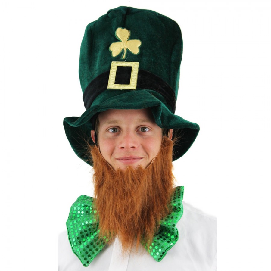 Irish Hat with Attached Beard