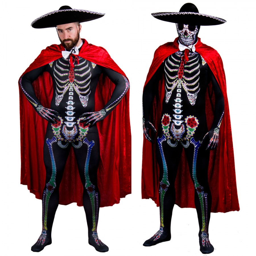 Day of the Dead Sugar Skeleton Costume