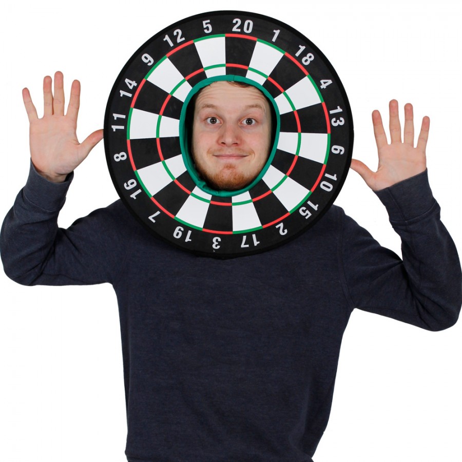 Dart Board Fancy Dress Hat