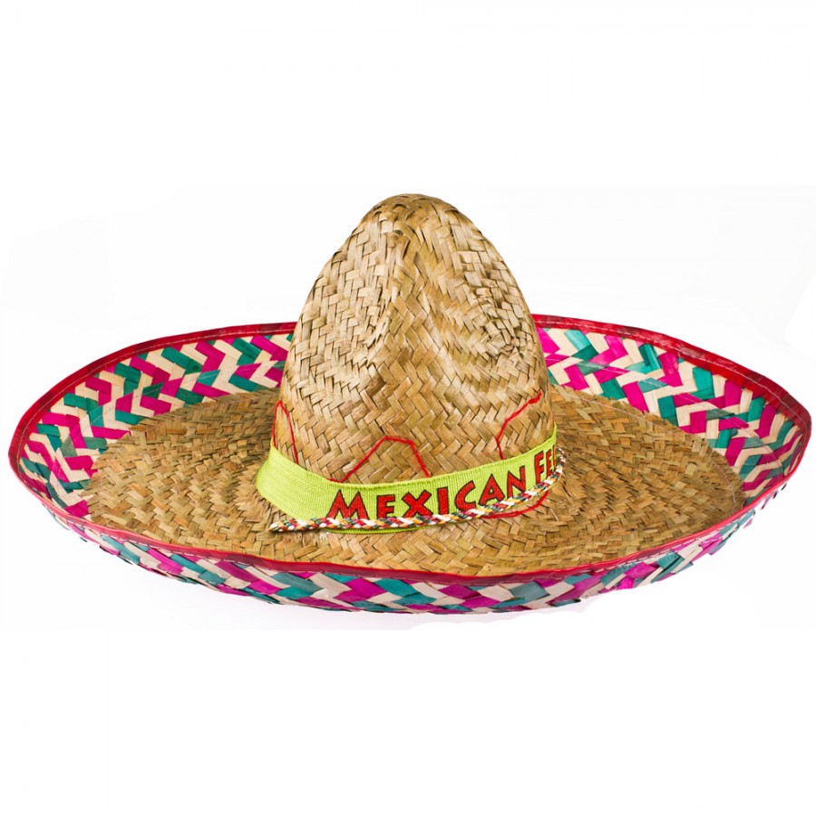 Mexican Straw Sombrero