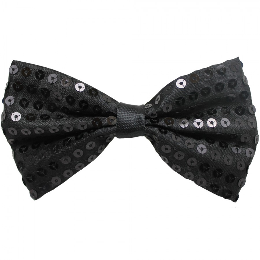 Sequin Bow Tie