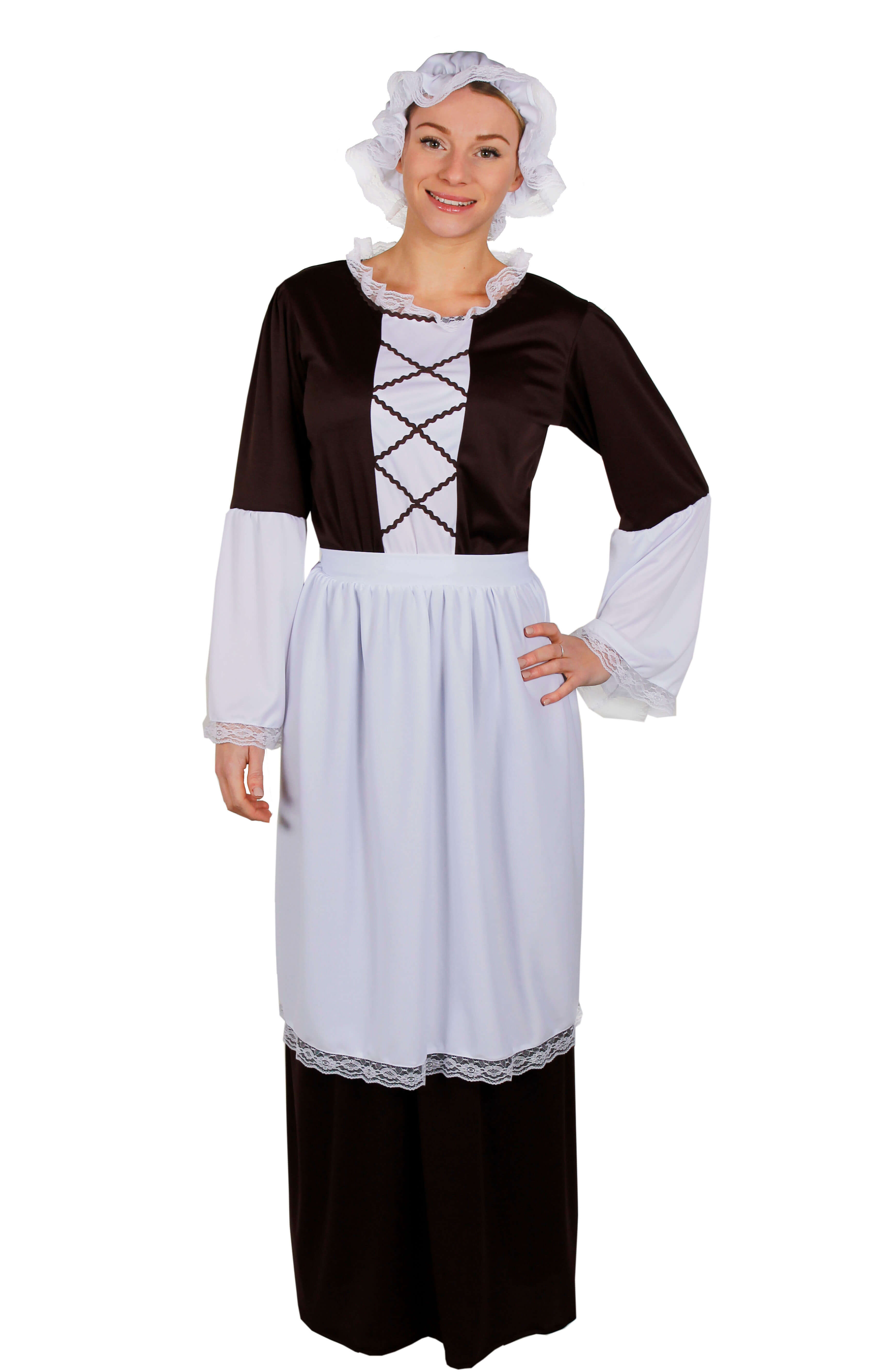 Ladies Tudor Maid Costume - I Love Fancy Dress