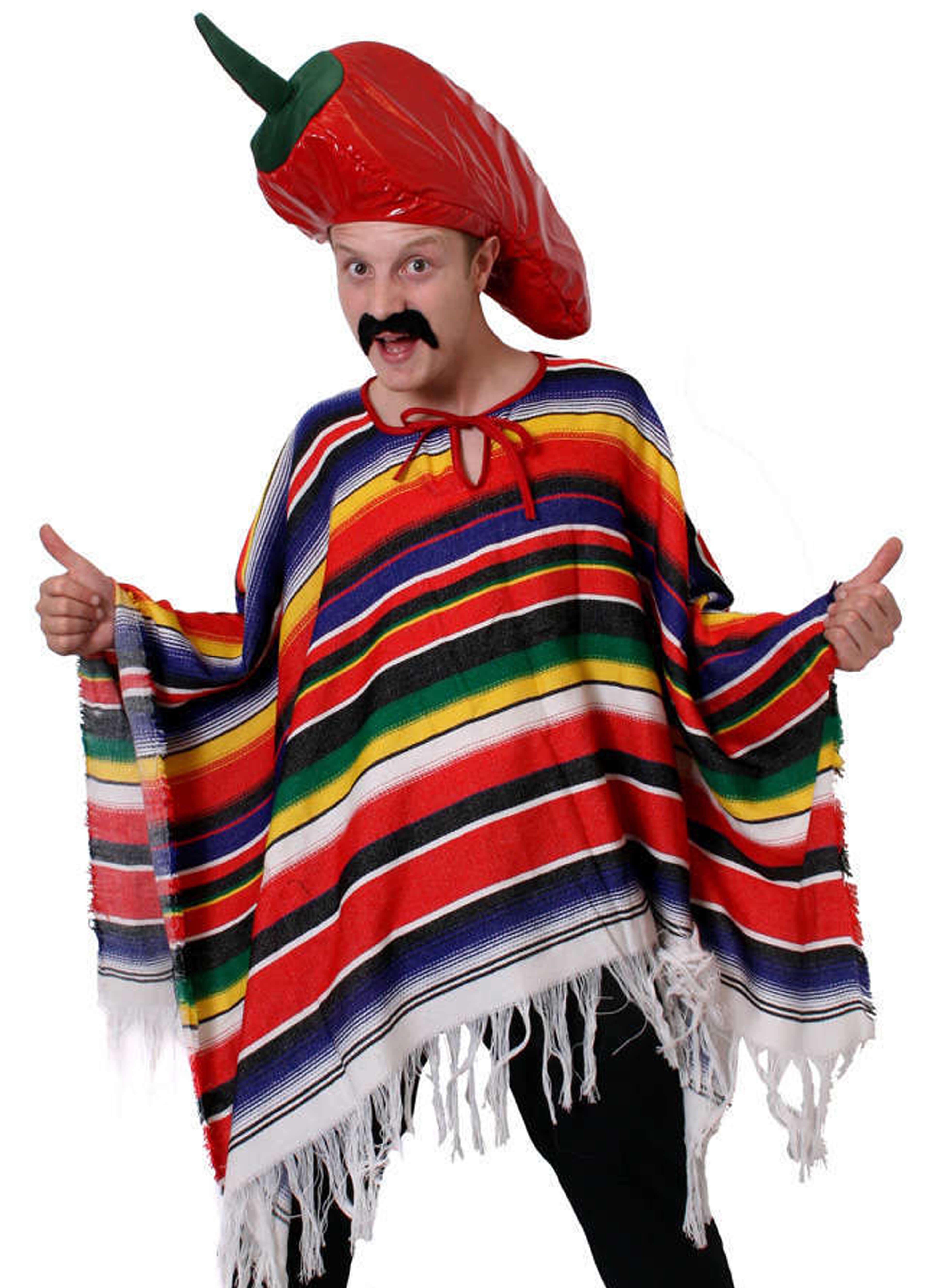 Mexican Chilli Costume I Love Fancy Dress 2720