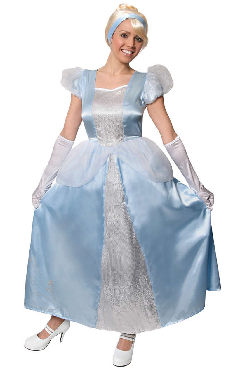 Faulty Adults Blue Princess Costume - I Love Fancy Dress