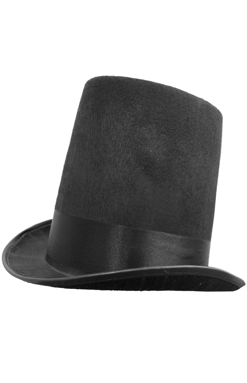 black stovepipe hat