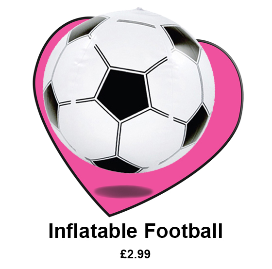 Inflatable football £2.99
