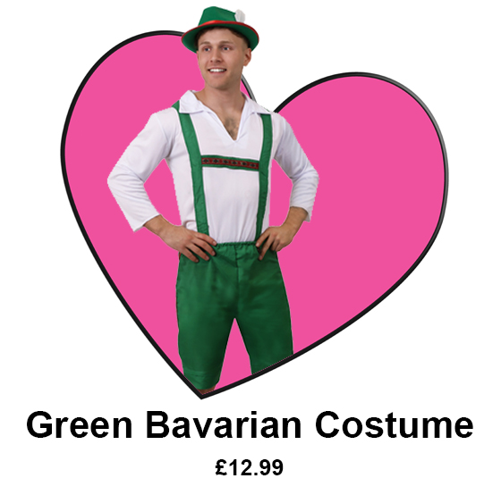 Green bavrian costume £12.99