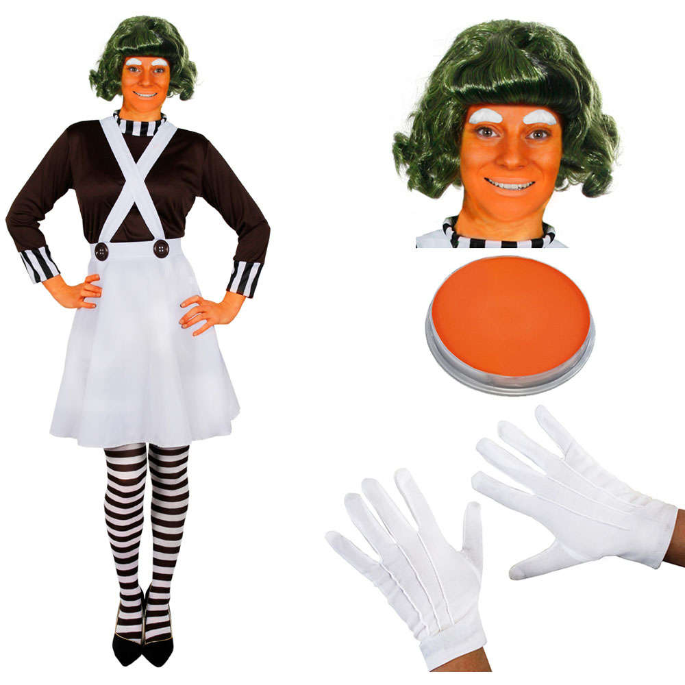 female oompa loompa costume