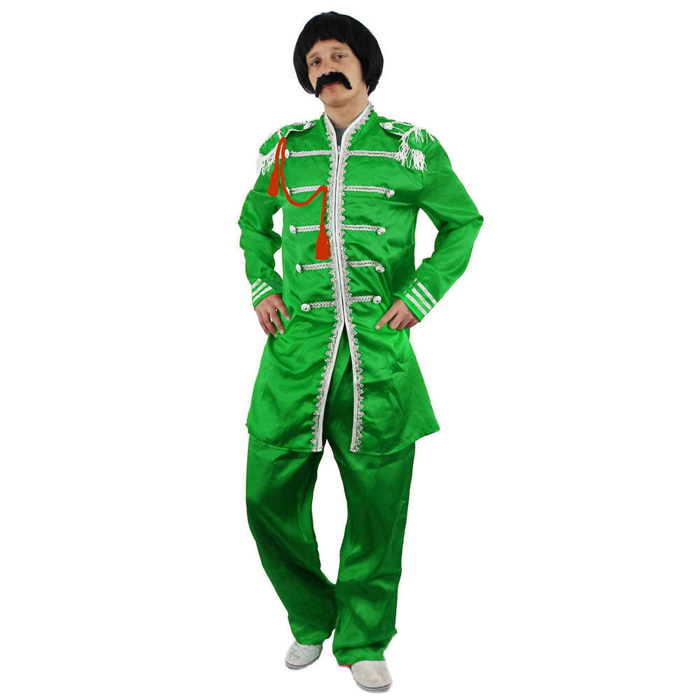 1960's Sergeant Pepper Costume - Green - I Love Fancy Dress