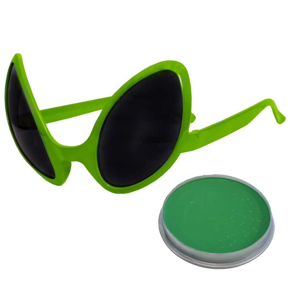 Очки пришельца. Зелёные очки. Треугольные зеленые очки. Зеленое очко