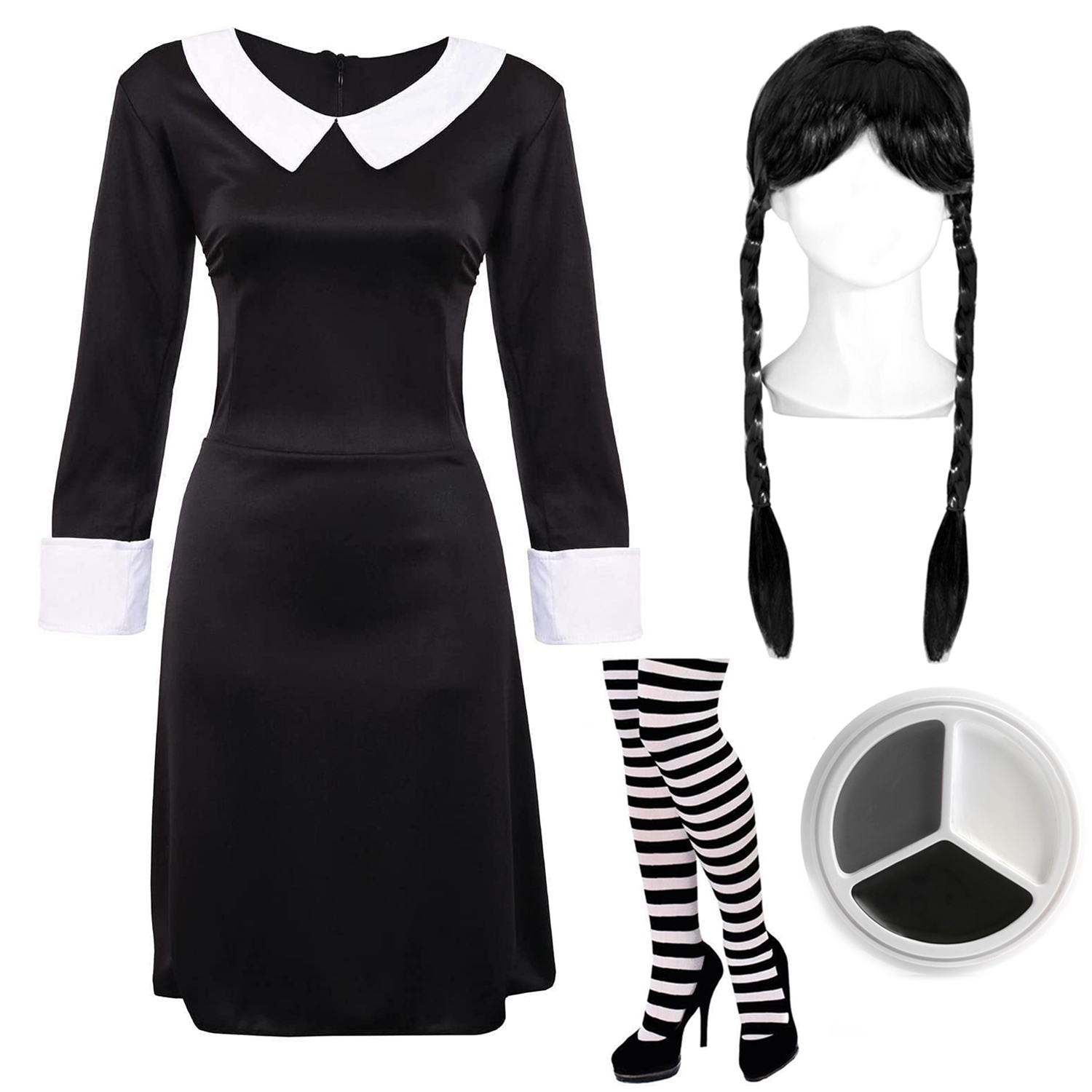 Kids Wednesday Addams Costume - I Love Fancy Dress