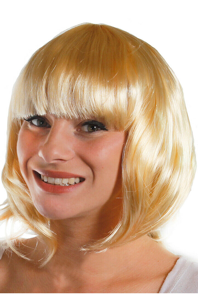 blonde bob wig fancy dress