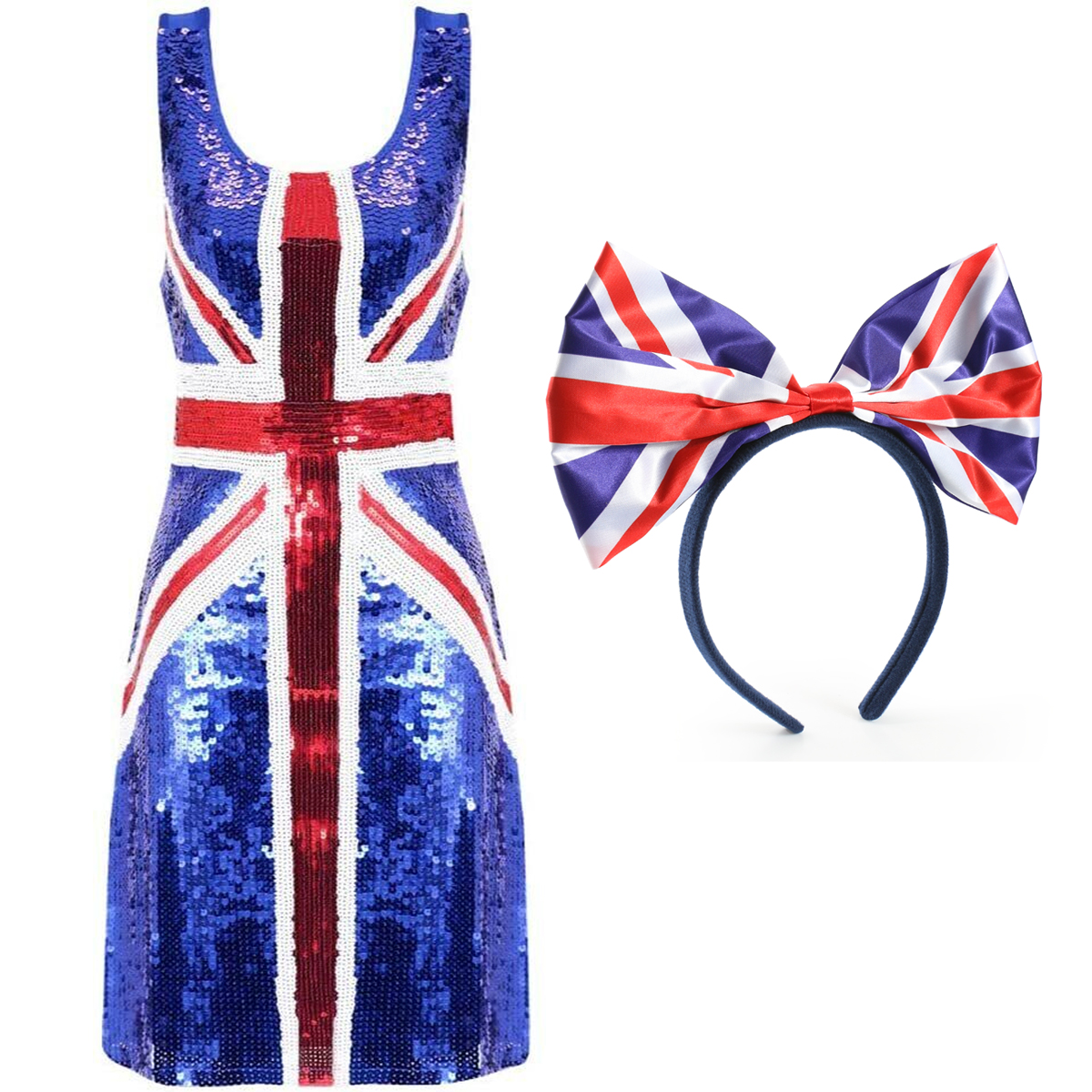 union jack tie asda