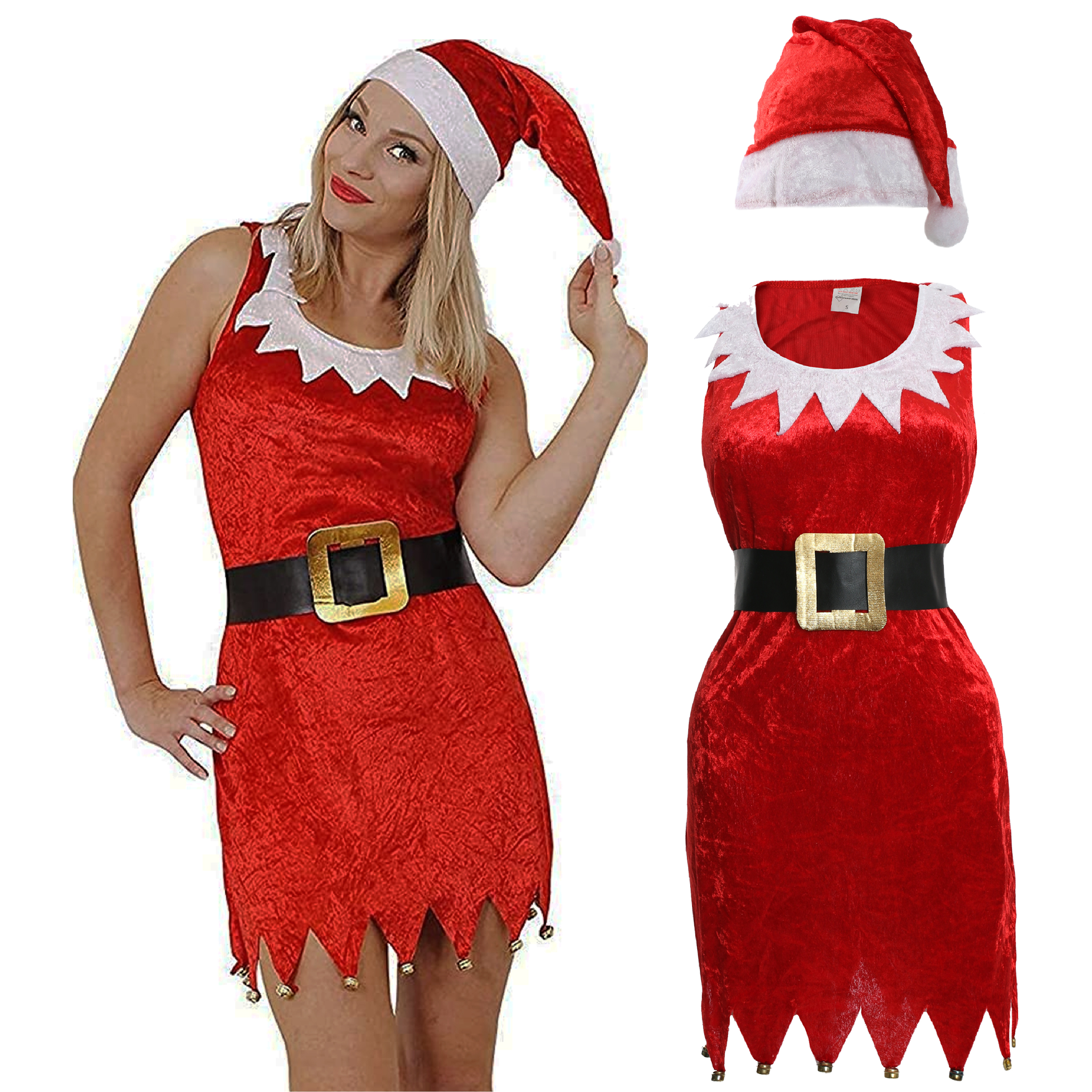Santa Claus Sweetie Women's Costume