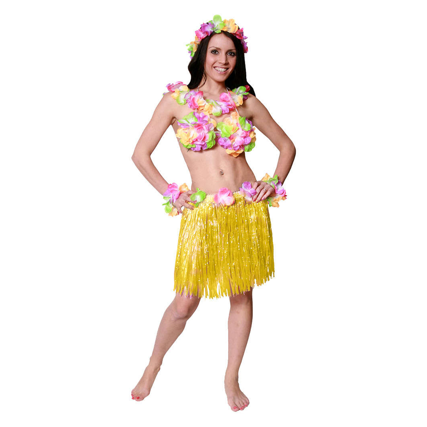 The Free Ohana Hula Skirt Crochet Pattern for a Fun Luau - Briana K Designs