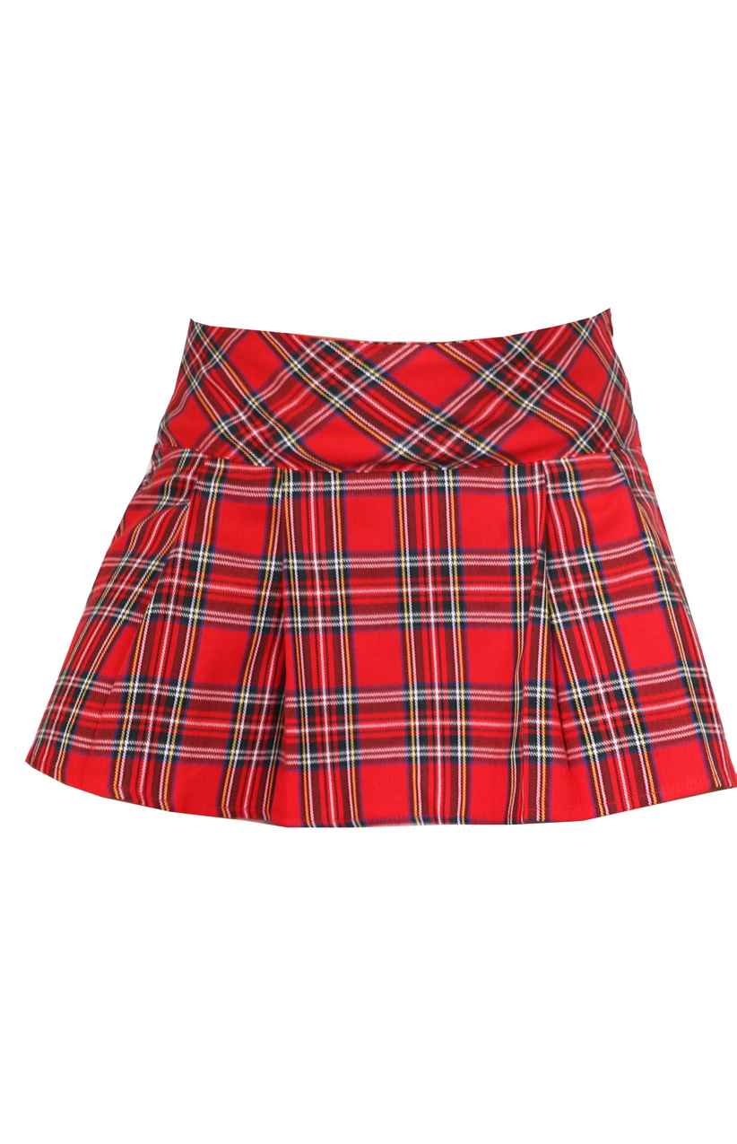 Tartan School Skirt - I Love Fancy Dress